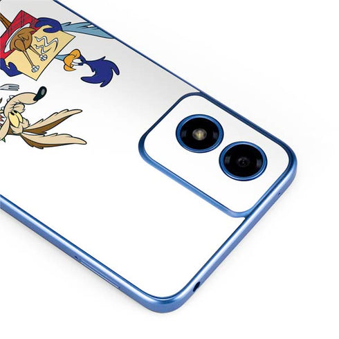 Looney Tunes Road Runner Wile E Coyote Food Moto G Play 4G (2024) Skin