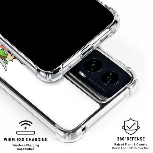 Looney Tunes Road Runner Wile E Coyote Food Moto G Power 5G (2024) Clear Case
