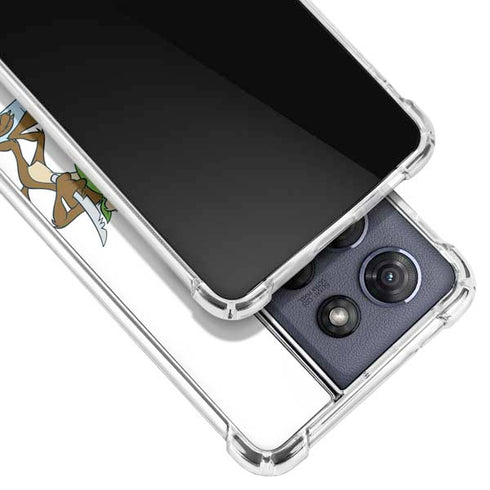 Looney Tunes Road Runner Wile E Coyote Food Moto G Stylus 5G (2025) Clear Case