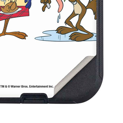 Looney Tunes Road Runner Wile E Coyote Food Otterbox Defender iPhone Skin