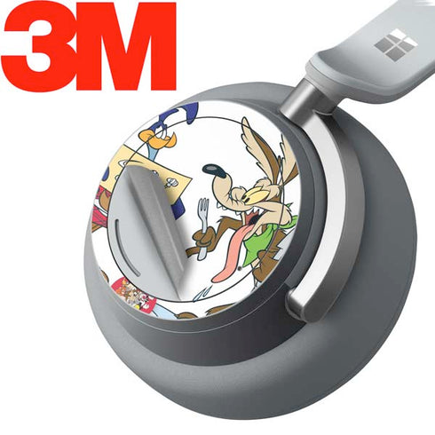 Looney Tunes Road Runner Wile E Coyote Food Surface Headphones Skin
