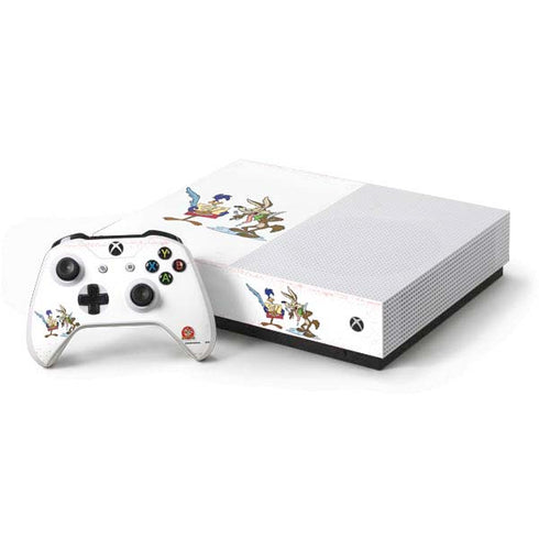 Looney Tunes Road Runner Wile E Coyote Food Xbox One S All-Digital Edition Bundle Skin