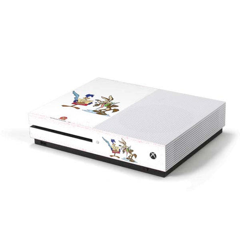 Looney Tunes Road Runner Wile E Coyote Food Xbox One S Console Skin