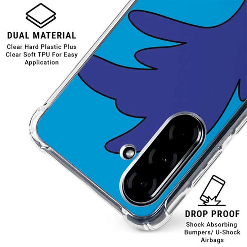 Looney Tunes Road Runner Zoomed In Galaxy A36 5G Clear Case