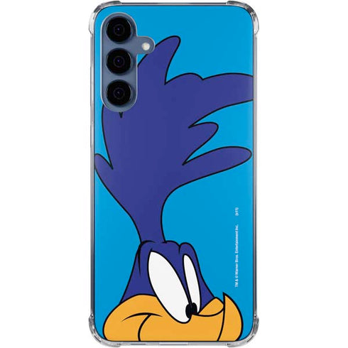 Looney Tunes Road Runner Zoomed In Galaxy A55 5G Clear Case