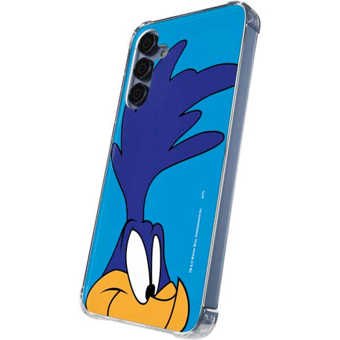 Looney Tunes Road Runner Zoomed In Galaxy A55 5G Clear Case