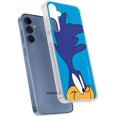 Looney Tunes Road Runner Zoomed In Galaxy A55 5G Clear Case