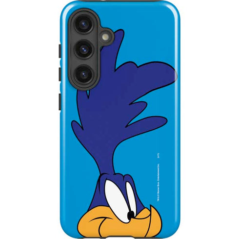 Looney Tunes Road Runner Zoomed In Galaxy S25 Impact Case