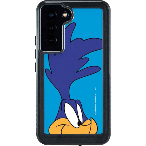 Looney Tunes Road Runner Zoomed In Galaxy S24 Plus Waterproof Case