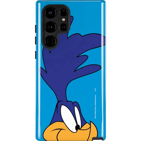 Looney Tunes Road Runner Zoomed In Galaxy S25 Ultra Impact Case