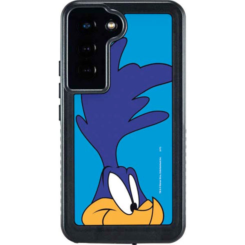 Looney Tunes Road Runner Zoomed In Galaxy S24 Waterproof Case