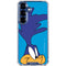 Looney Tunes Road Runner Zoomed In Galaxy S25 Clear Case