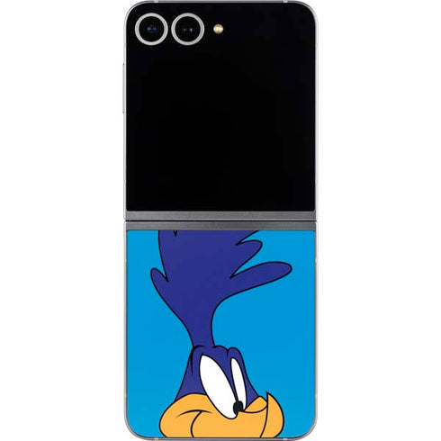 Looney Tunes Road Runner Zoomed In Galaxy Z Flip6 Skin
