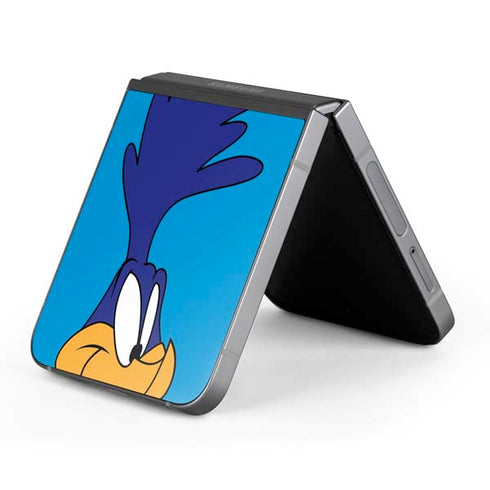Looney Tunes Road Runner Zoomed In Galaxy Z Flip6 Skin