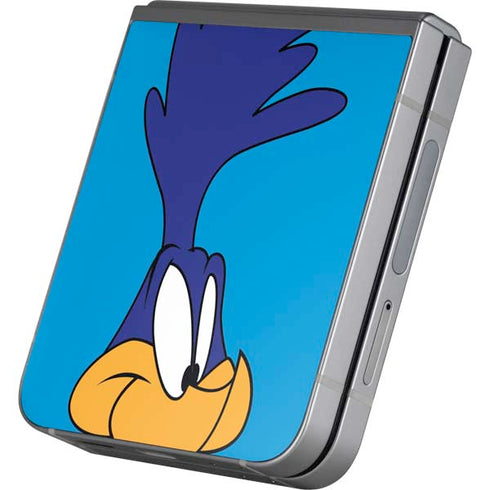 Looney Tunes Road Runner Zoomed In Galaxy Z Flip6 Skin