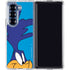 Looney Tunes Road Runner Zoomed In Galaxy Z Fold6 Clear Case