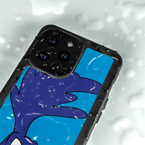 Looney Tunes Road Runner Zoomed In iPhone 15 Pro Waterproof Case