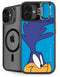 Looney Tunes Road Runner Zoomed In iPhone 16 Plus Kickstand Case