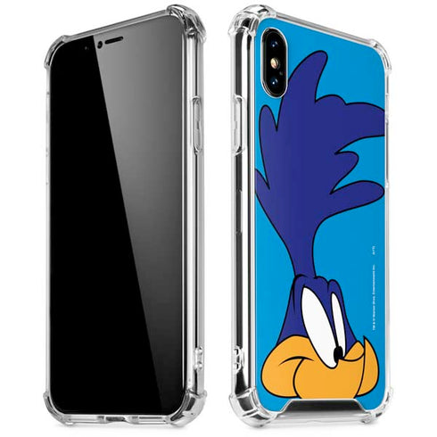 Looney Tunes Road Runner Zoomed In iPhone X/XS Clear Case
