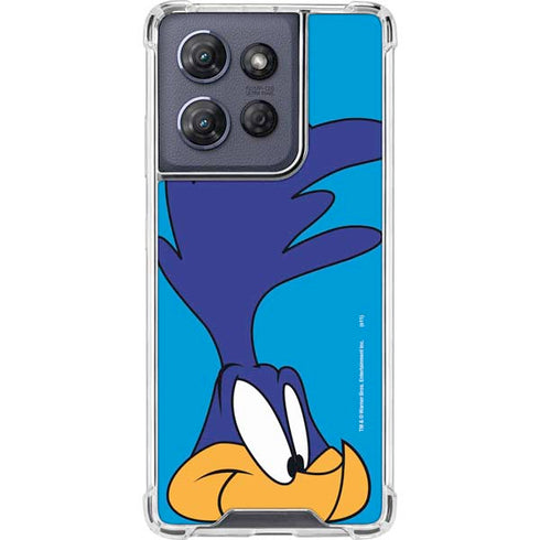 Looney Tunes Road Runner Zoomed In Moto G 5G (2025) Clear Case