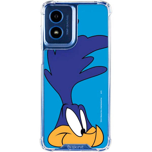 Looney Tunes Road Runner Zoomed In Moto G 5G (2024) Clear Case
