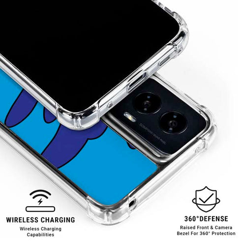 Looney Tunes Road Runner Zoomed In Moto G Power 5G (2024) Clear Case