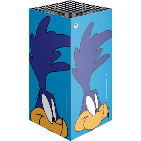Looney Tunes Road Runner Zoomed In XBox Series X Digital Edition Console Skin