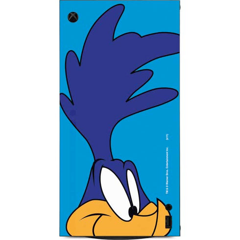 Looney Tunes Road Runner Zoomed In XBox Series X Digital Edition Console Skin