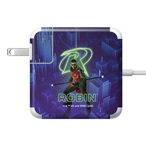 DC Comics Gotham Knights Robin 85W Power Adapter (15 and 17 inch MacBook Pro Charger) Skin