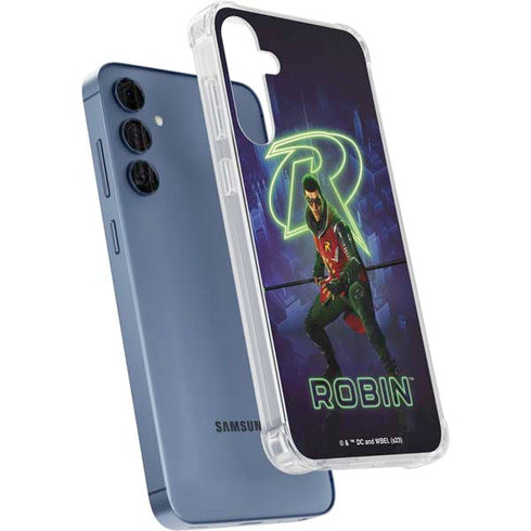 DC Comics Gotham Knights Robin Galaxy A55 5G Clear Case