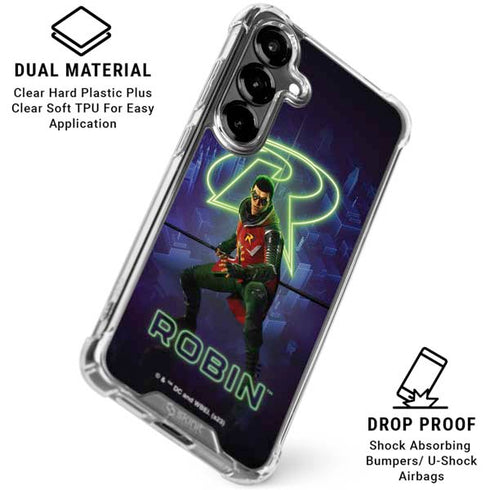 DC Comics Gotham Knights Robin Galaxy S26 Plus Clear Case