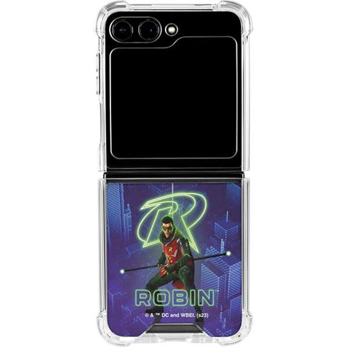 DC Comics Gotham Knights Robin Galaxy Z Flip6 Clear Case
