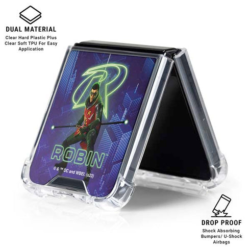 DC Comics Gotham Knights Robin Galaxy Z Flip6 Clear Case