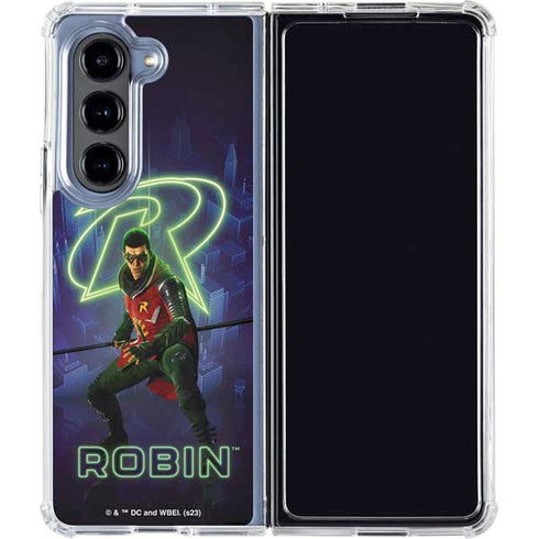 DC Comics Gotham Knights Robin Galaxy Z Fold5 5G Clear Case