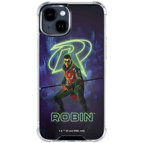 DC Comics Gotham Knights Robin iPhone 15 Clear Case
