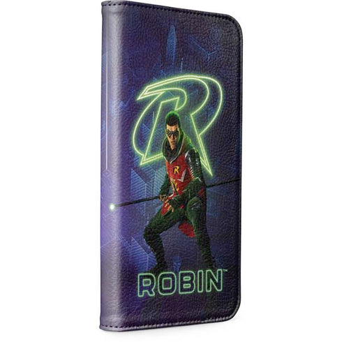 DC Comics Gotham Knights Robin iPhone 15 Plus Folio Case