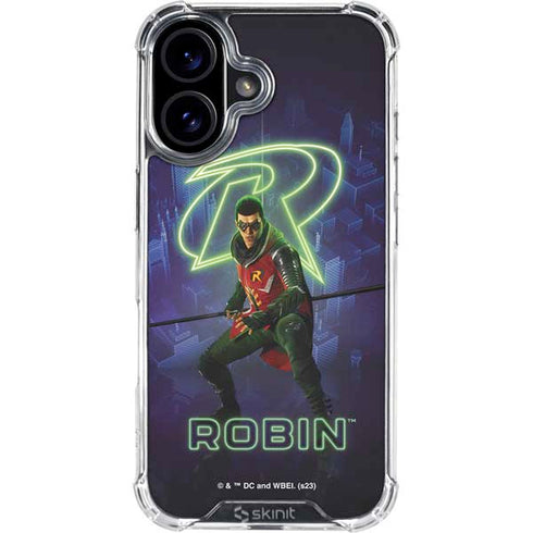 DC Comics Gotham Knights Robin iPhone 16 Clear Case