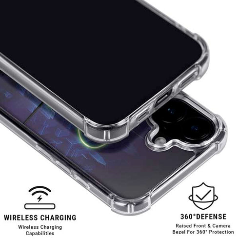 DC Comics Gotham Knights Robin iPhone 16 Plus Clear Case