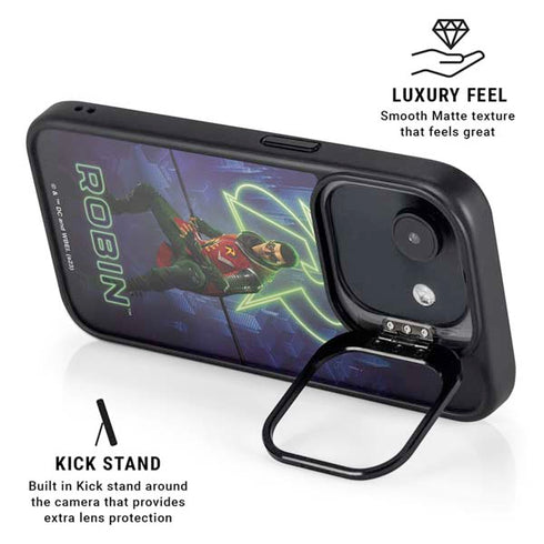 DC Comics Gotham Knights Robin iPhone 16e Kickstand Case