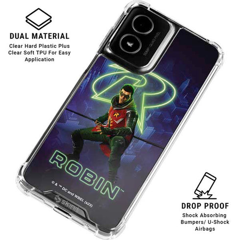DC Comics Gotham Knights Robin Moto G Power 5G (2024) Clear Case