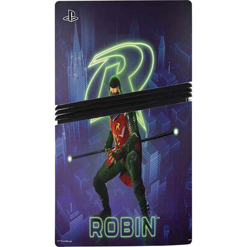 DC Comics Gotham Knights Robin PS5 Pro Bundle Skin