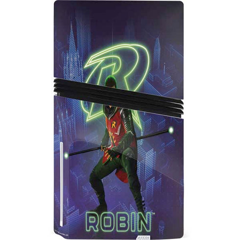 DC Comics Gotham Knights Robin PS5 Pro Disk Bundle Skin