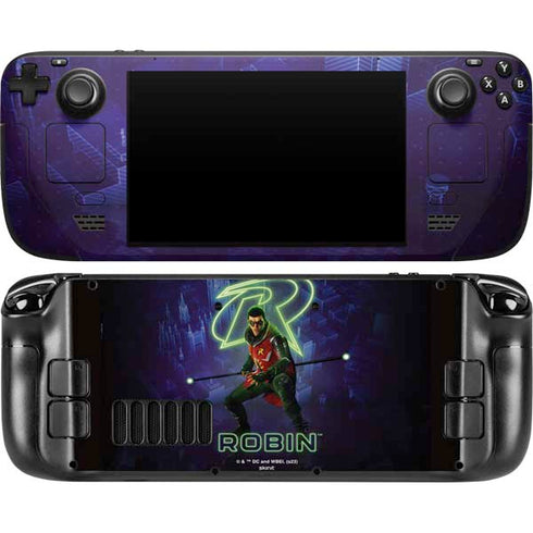 DC Comics Gotham Knights Robin Steam Deck Handheld Gaming Computer OLED Skin