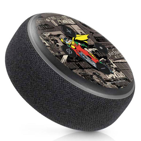 DC Comics Robin Vintage Action pose pattern Amazon Echo Dot Skin