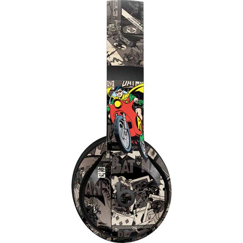 DC Comics Robin Vintage Action pose pattern Beats Studio Pro Wireless Headphones Skin
