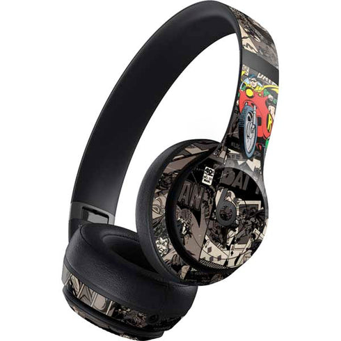 DC Comics Robin Vintage Action pose pattern Beats Studio Pro Wireless Headphones Skin