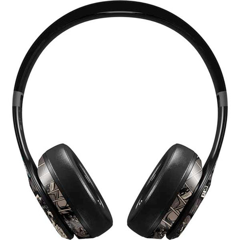 DC Comics Robin Vintage Action pose pattern Beats Studio Pro Wireless Headphones Skin