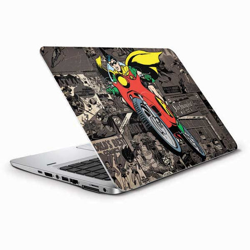 DC Comics Robin Vintage Action pose pattern HP Elitebook Skin
