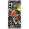 DC Comics Robin Vintage Action pose pattern Gabb Phone 4 Clear Case