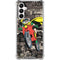 DC Comics Robin Vintage Action pose pattern Galaxy A16 5G Clear Case